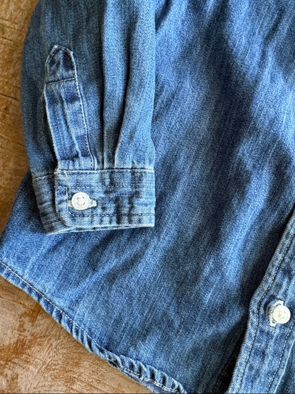 Ralph Lauren Baby Boy Denim Shirt 9m - Picture 4 of 6